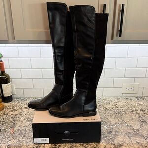 Nine West Black Tall Boots